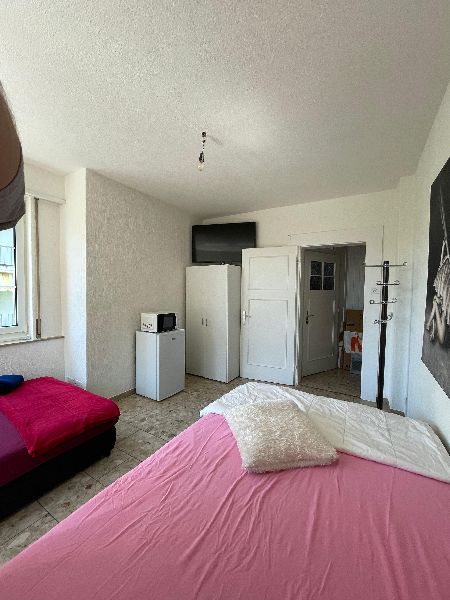 Vom anderen Bett her fotografiert 