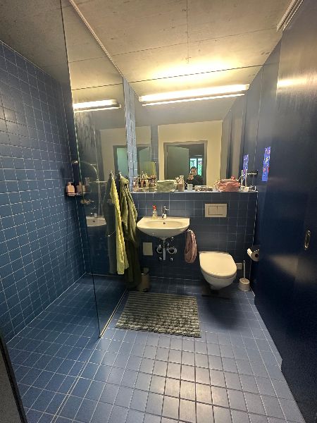 Eigenes Badezimmer mit Waschturm