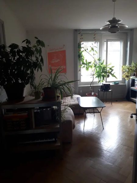 Grand salon de la colloc