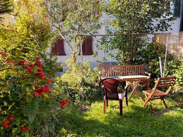 Garden in front