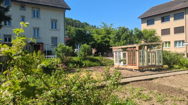 ein Teil unseres Gartens